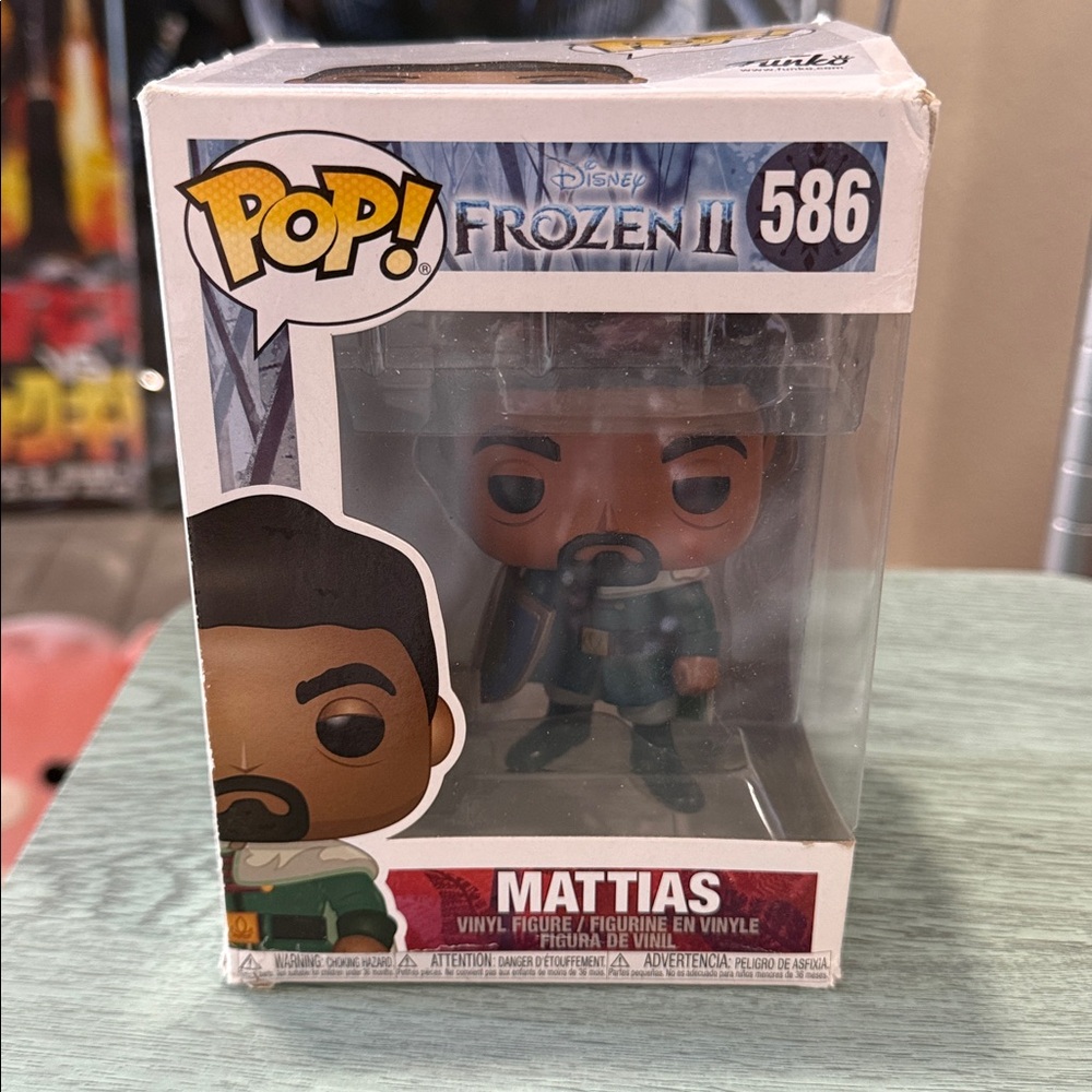 Funko Pop Disney Frozen II Mattias Box Damage